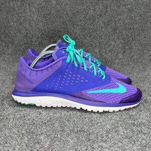 Nike‎ Fitsole FS Lite Run 2 Running Shoes Women's 10 Hyper Grape Purple Athletic